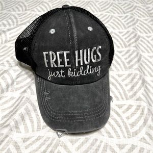 Free Hugs (Just Kidding) Hat